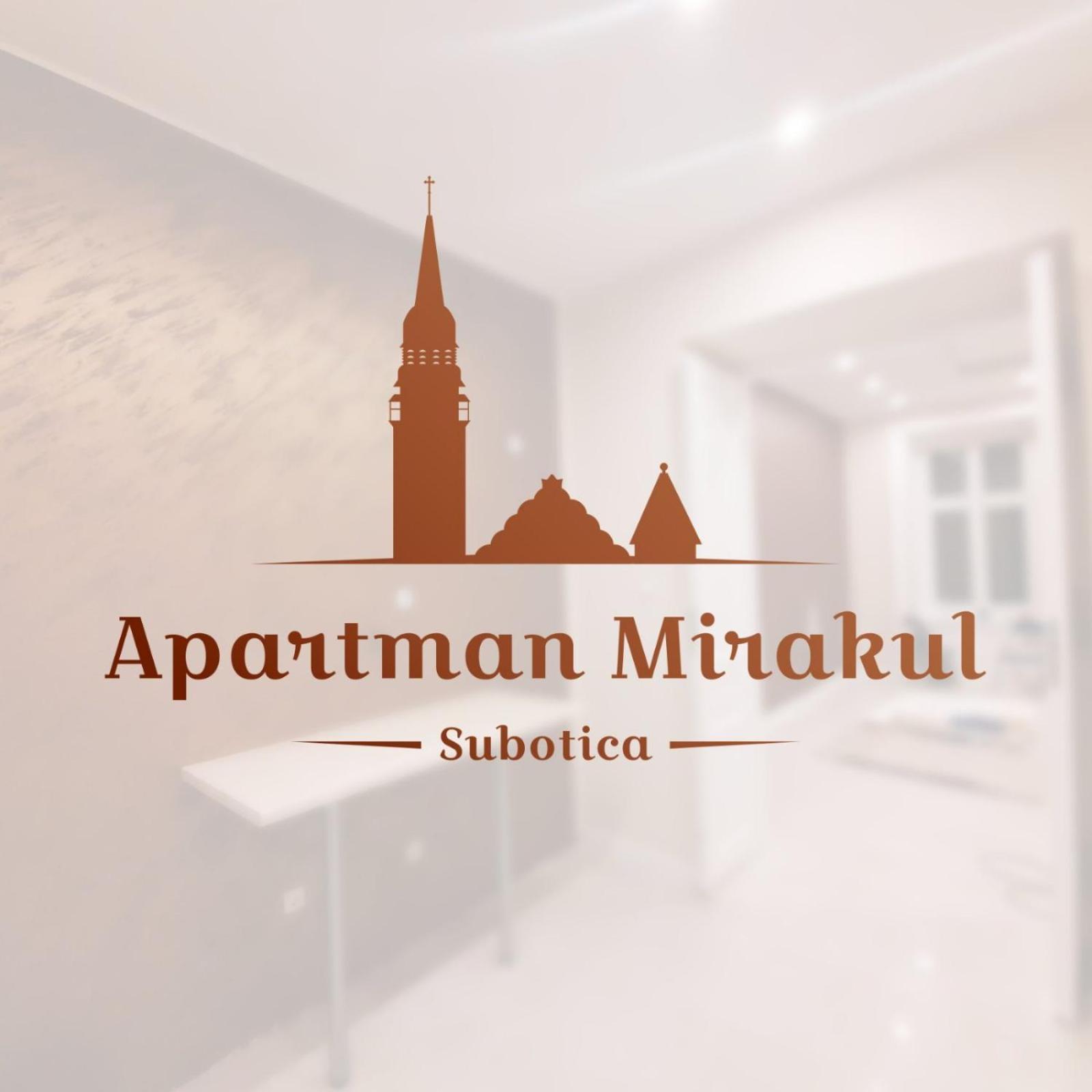 Apartman Mirakul Суботица Екстериор снимка